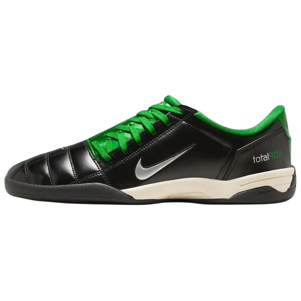 .SWOOSH x Nike Total 90 III Abrasion Resistant Soccer Shoes Unisex Black Green