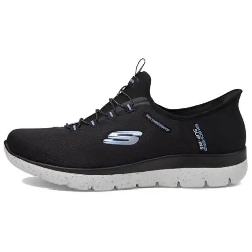 Skechers Slip Ins Abrasion Resistant Abrasion Resistant Low top Casual Shoes Women's Black