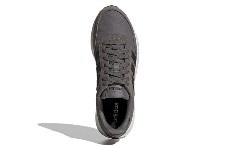 Мужские кроссовки adidas neo Run 60s 2.0 (темно-серые) — Тёмно-серый — фото 5