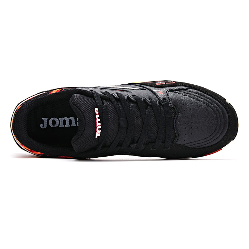 Joma TT Turf Artificial Turf Abrasion Resistant Five A Side Soccer Shoes Black Red
