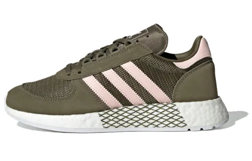 Adidas Originals Marathon Tech Shoes Brown/Green/Pink Women's