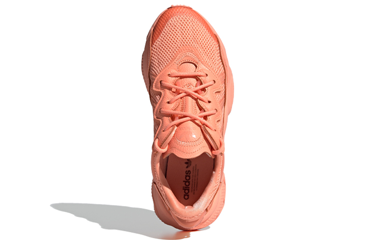 Женские кроссовки adidas originals Ozweego (апельсиновые) — фото 5