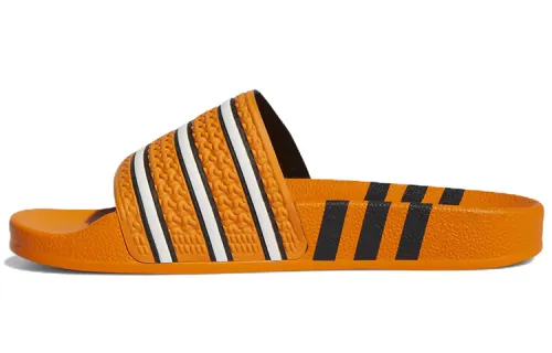 Adilette Wmns Adidas Originals Slide 'Three Stripes - Bright Orange' Women's