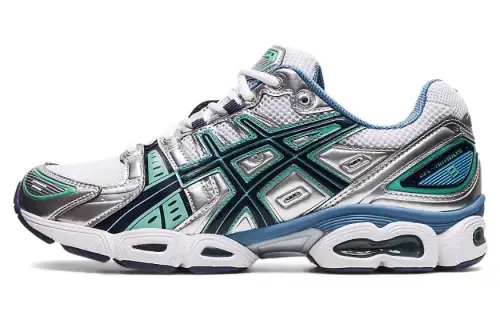 ASICS Gel Nimbus 9 White Mint Steel Blue