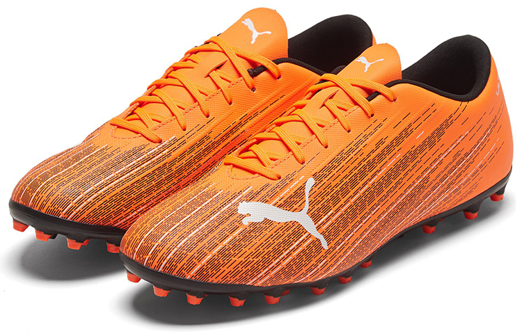 Мужские бутсы PUMA Ultra 4.1 (оранжевые) — фото 3