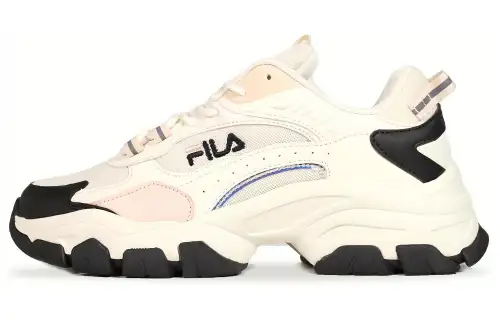 FILA Filament Mesh, Synthetic Leather Cushioning Abrasion Resistant Breathable Height Increasing Rebound Low top