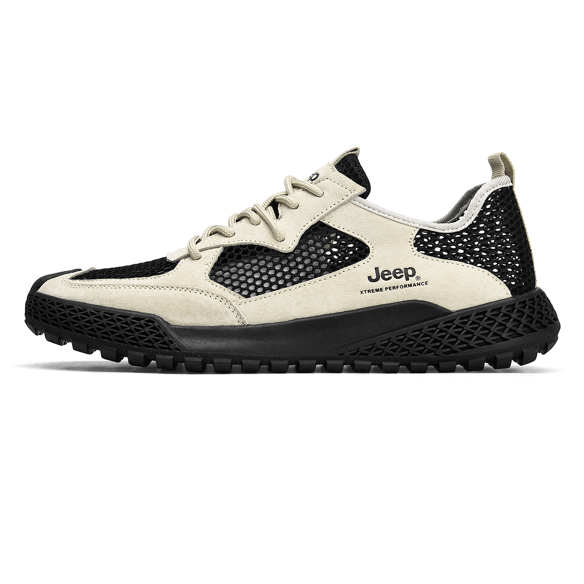 Jeep Textile, Pigskin Low top Casual Shoes Unisex Sand Women's, Couple's