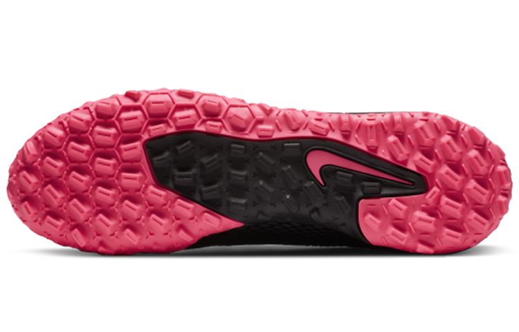 Мужские шиповки Nike Phantom GT Academy TF (черно-розовые) — Чёрныйрозовый — фото 6