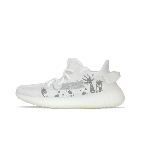 Adidas Originals Yeezy Boost 350 V2 Stone Monument Crown Abrasion Resistant Abrasion Resistant Low top Casual Shoes