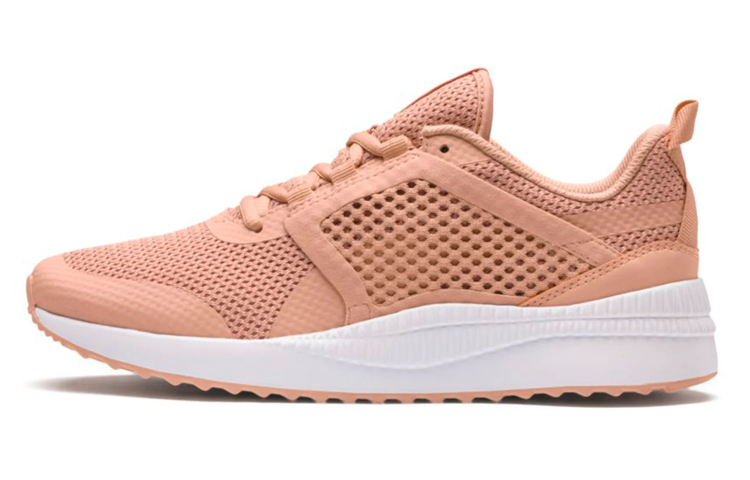 PUMA Pacer Next Net Low Top Running Shoes Pink/White Women's