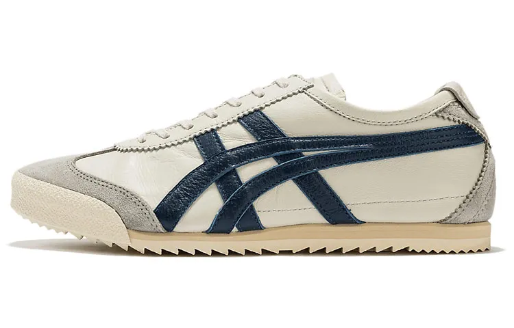 Asics Onitsuka Tiger Mexico 66 Deluxe Nm Birch Indigo Blue Women's