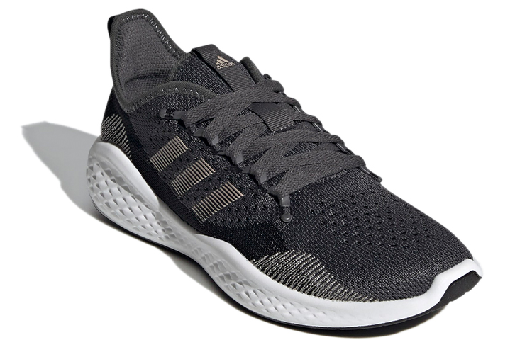Женские кроссовки adidas Fluidflow 2.0 (серо-белые) — Серый / белый — фото 3