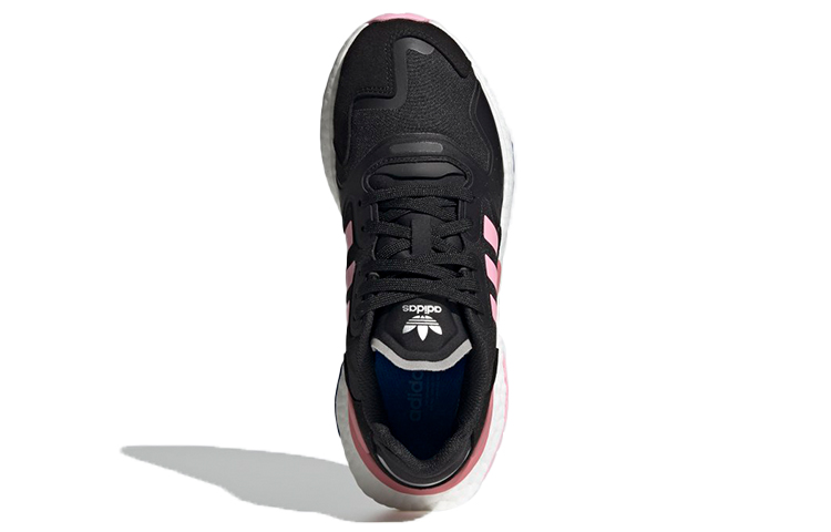 Женские кроссовки adidas originals Day Jogger (черно-розовые) — фото 5