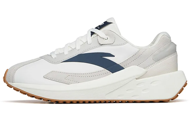 Anta Icing Cushioning Slip Resistant Abrasion Resistant Low top Casual Shoes Men's White Gray Blue Brown