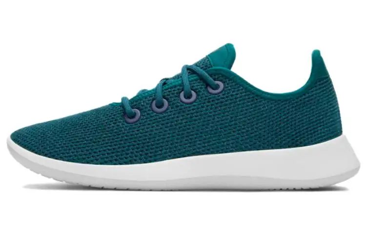 Allbirds Tree Runner Breathable And Lightweight Low top Sports Casual Shoes Women's Emerald
