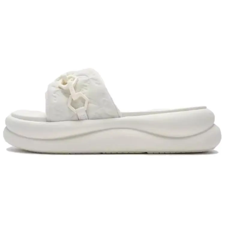 FILA Sponge Quick Dry Slide Slippers Women's White