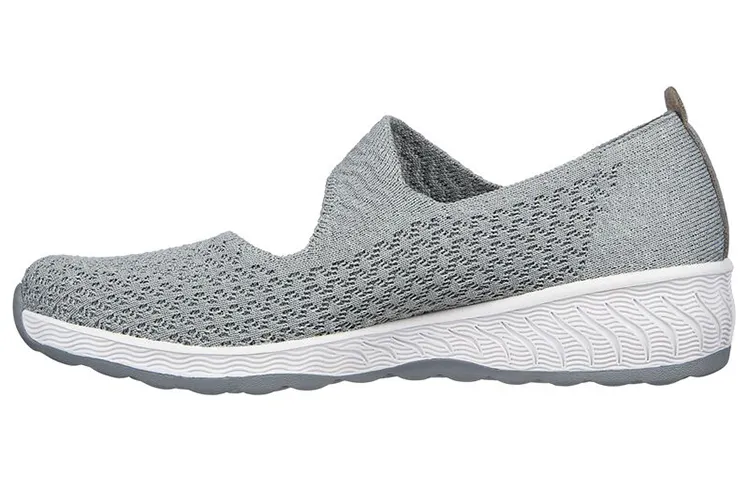 Skechers Relaxed Fit Casual Shoes Women's Low Top Gray