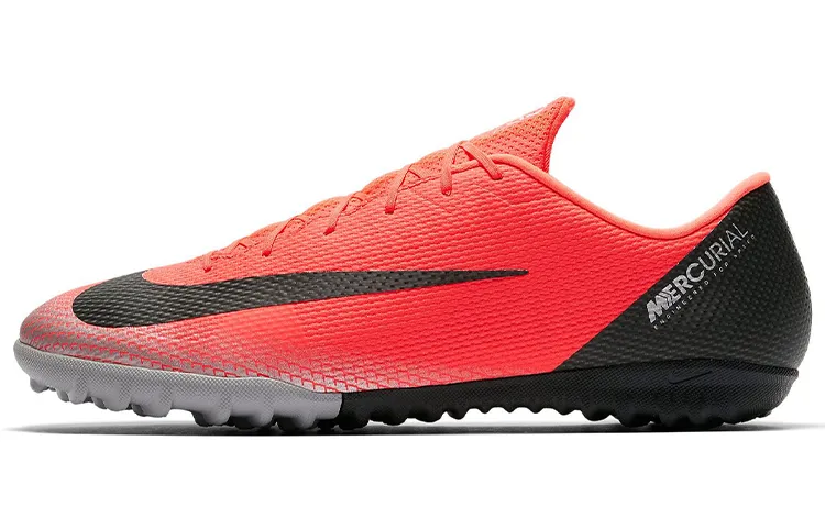 Nike Mercurial Vapor 12 TF Turf Slip Resistant Abrasion Resistant Slip Resistant Abrasion Resistant Soccer Shoes Men's