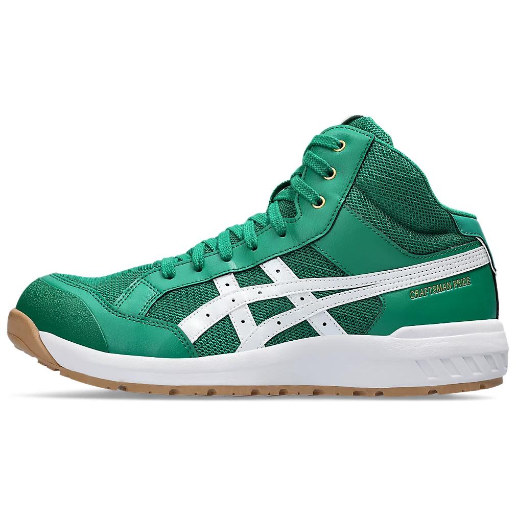 Asics Winjob Mid top Casual Shoes Unisex Green White