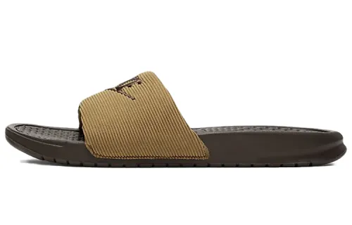 Nike Benassi Jdi Se Leather 'Baroque Brown'