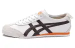 Onitsuka Tiger MEXICO 66 Cushioning Slip Resistant Abrasion Resistant Low top Casual Shoes Men's Brown White Yellow