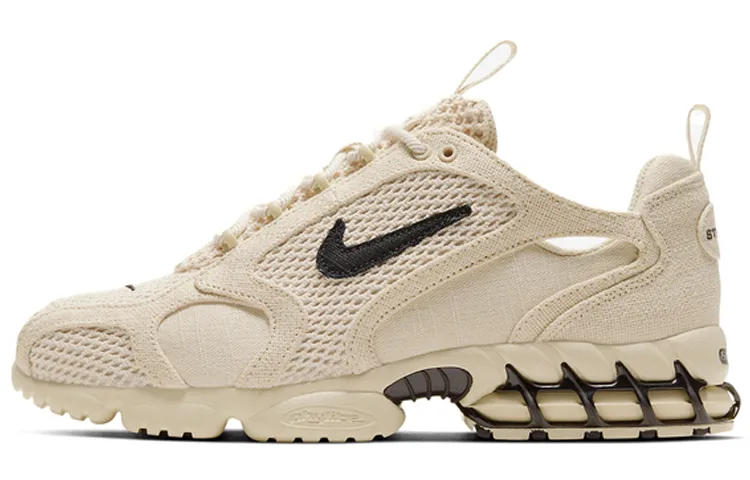 Nike X Stussy Air Zoom Spiridon Caged 2 'Fossil'