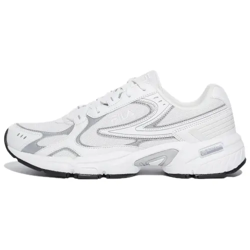 FILA Recharge Abrasion Resistant Abrasion Resistant Low top Casual Shoes Unisex White Gray