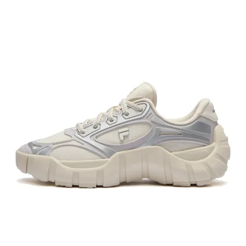 FILA FUSION BONE DX Vertebra Shoes Low top Casual Shoes Women's Gray White