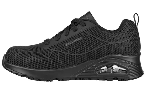 Skechers Work Sr Jhansi Low top Casual Shoes Women's Pure Black