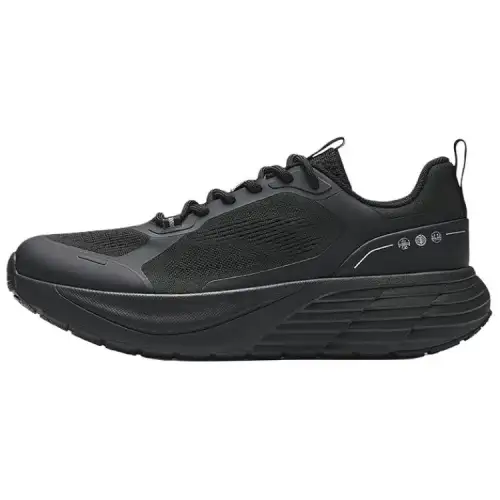 Anta Abrasion Resistant Breathable Low top Casual Shoes Men's Black