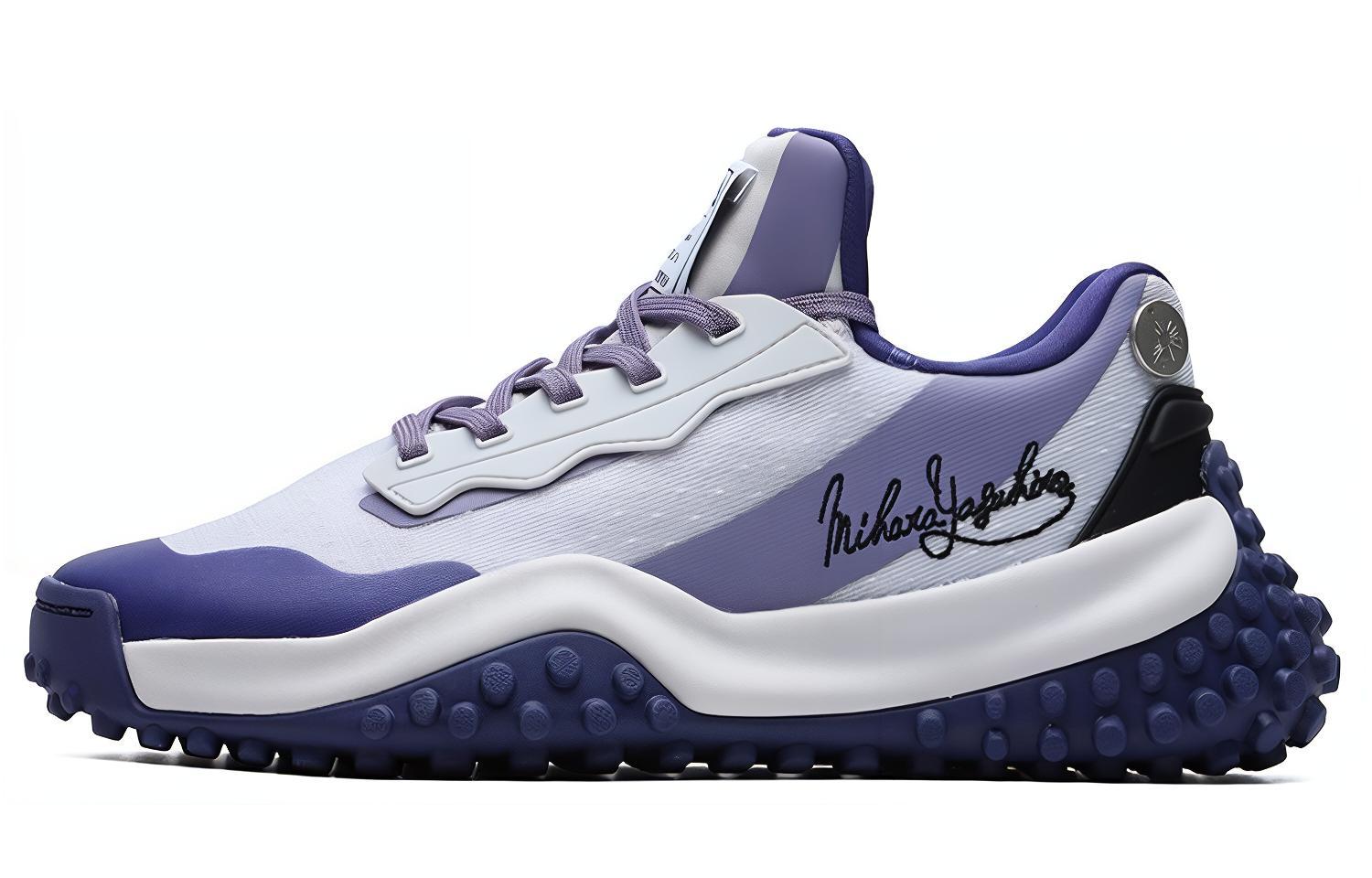 Женские кроссовки MIHARA YASUHIRO x FILA (нежно-сиреневые)