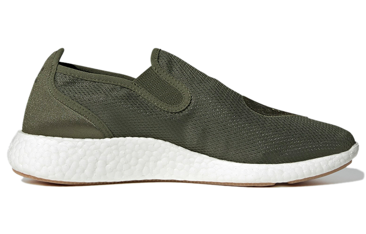 Мужские слипоны Human Made x adidas originals Pure Slip-On (зеленые) — фото 2