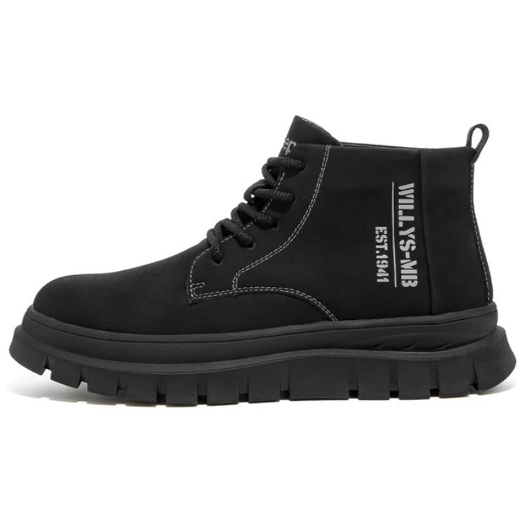 Мужские ботинки Jeep Martin Boots (черные)