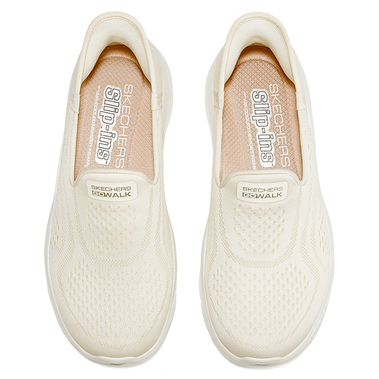Skechers Women’s GO WALK Low top Casual Shoes Women’s Ivory