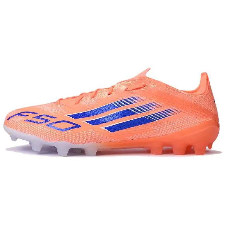 Adidas F50 ELITE AG Artificial Ground Firm Ground Slip Resistant Soccer Shoes Unisex Orange
