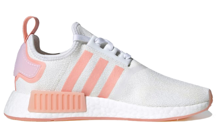 Женские кроссовки adidas NMD_R1 (оранжевые) — фото 2