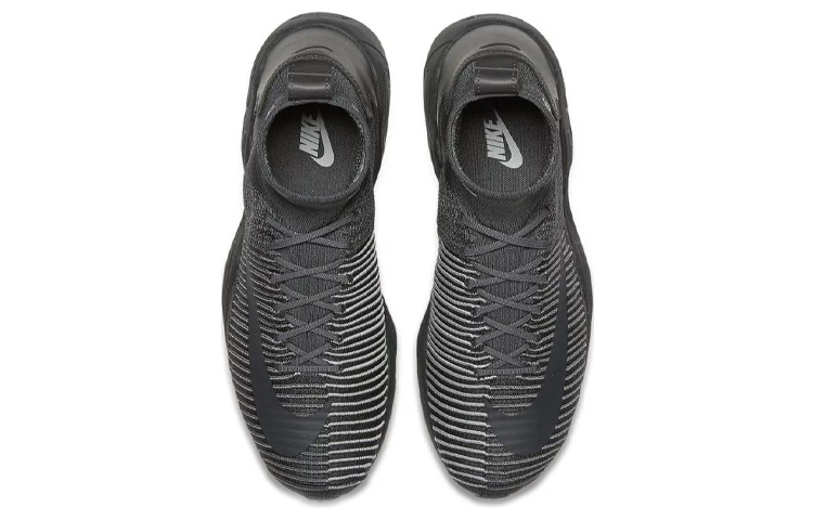 Мужские кеды Nike Zoom Mercurial Flyknit (черный) — Чёрный — фото 4