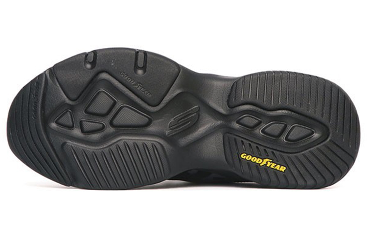 Мужские кроссовки Skechers D'Lites 4.0 (черные) — фото 5