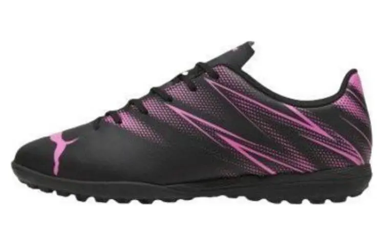 PUMA Attacanto AG Artificial Ground Soccer Shoes Men's Black Purple
