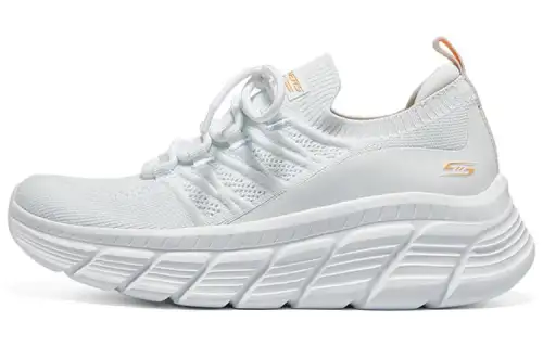 Skechers Bob's Sport Mesh Low top Casual Shoes Women's White