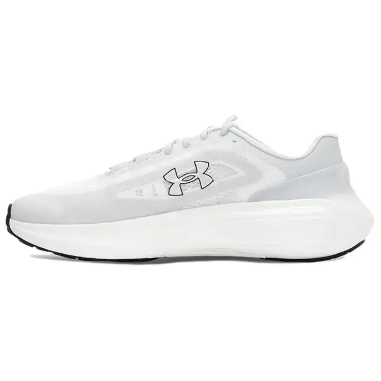 Under Armour Phantom 4 Cushioning Breathable Coverage Low top Casual Shoes Unisex White Gray