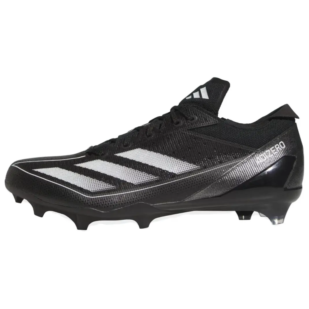 Adidas Adizero Slip Resistant Abrasion Resistant Slip Resistant Abrasion Resistant Soccer Shoes Unisex Black White