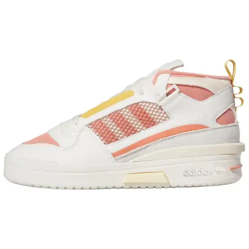Adidas Originals FORUM MOD Mid top Casual Shoes Unisex White Red