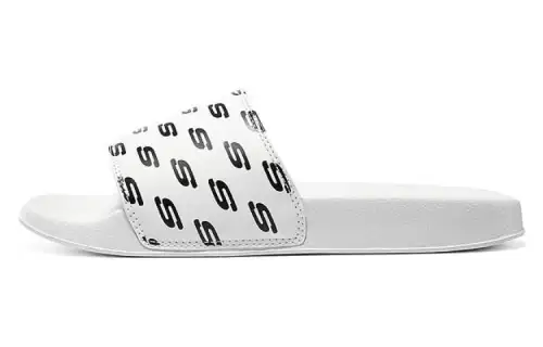 Skechers Side Lines 2 Slip Resistant Abrasion Resistant Sports Slippers Women's Black White