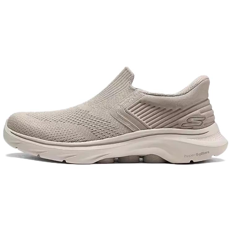Skechers GO WALK 7 Abrasion Resistant Breathable Low top Casual Shoes Women’s Taupe