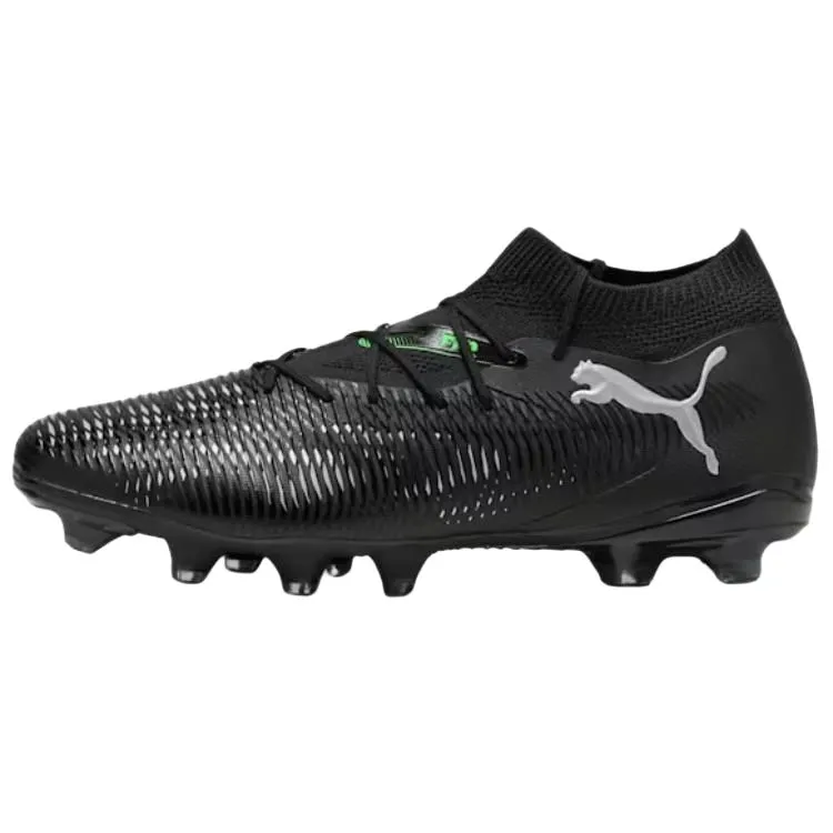 PUMA FUTURE 8 MATCH Natural Grass Abrasion Resistant Soccer Shoes Unisex Black
