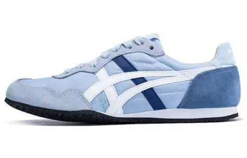 Onitsuka Tiger Serrano Textile, Split Cow Leather, Synthetic Leather Cushioning Slip Resistant Abrasion Resistant