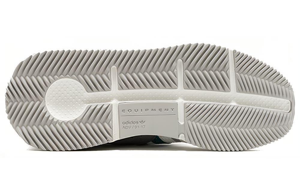 Кроссовки adidas originals EQT Cushion ADV (бело-зеленые) — фото 5