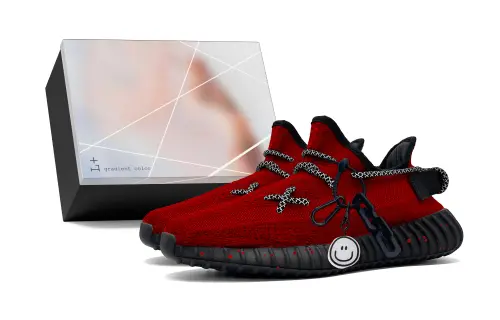 Adidas Originals Yeezy Boost 350 V2 Low top Casual Shoes Unisex Red