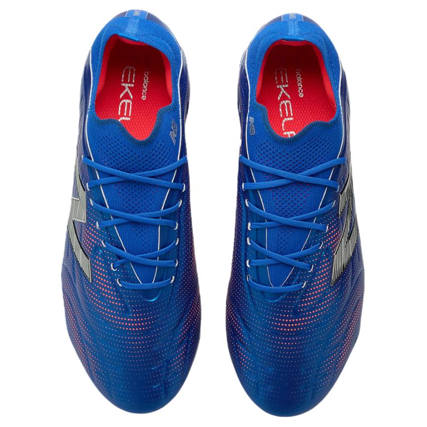 New Balance Tekela Elite V5 Abrasion Resistant Soccer Shoes Unisex Blue Silver